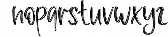 Smart Brush - Handwritten Brush Font Font LOWERCASE