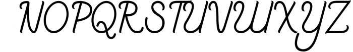 Smooth Bothniar - Classic Script Font UPPERCASE
