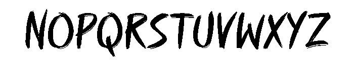 SMACK Font LOWERCASE