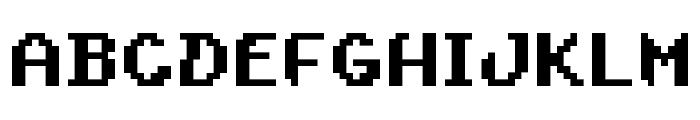 SMW2: Yoshi's Island Regular Font UPPERCASE