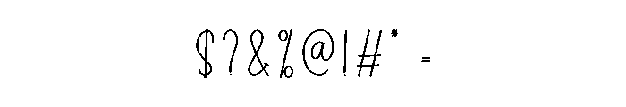 Small Dog Font OTHER CHARS
