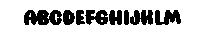 Small Dog1 Font UPPERCASE