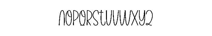 Small Dog Font UPPERCASE