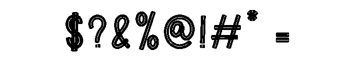 Small Island Font OTHER CHARS