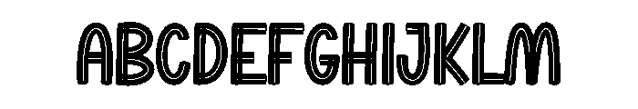 Small Island Font UPPERCASE