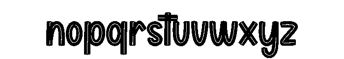 Small Island Font LOWERCASE