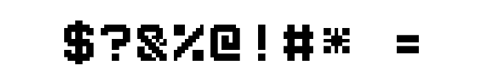Small Pixel-7 Font OTHER CHARS
