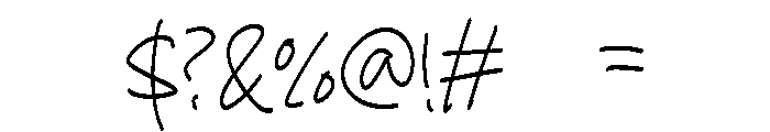 Smallest Files Font OTHER CHARS