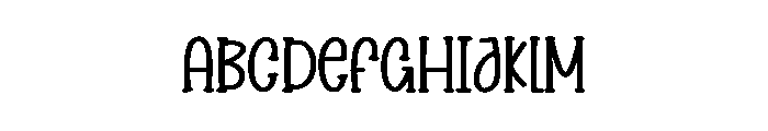 Smart Candy Font UPPERCASE