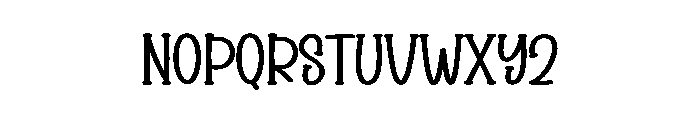 Smart Candy Font UPPERCASE