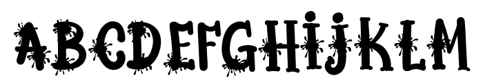 Smart Halloween Font UPPERCASE