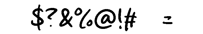 Smart Water Font OTHER CHARS