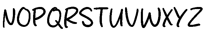 Smart Water Font UPPERCASE