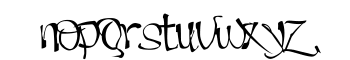 Smartryck Font LOWERCASE