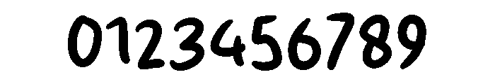 Smash Brush Font OTHER CHARS