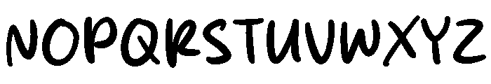 Smile Charm Font UPPERCASE