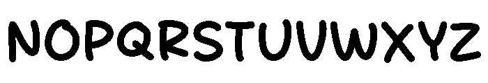 Smile Moon Font UPPERCASE