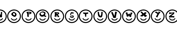 Smiley Faces Font UPPERCASE