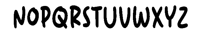 Smiley Notes Font UPPERCASE