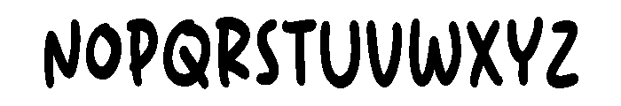 Smiley Notes Font LOWERCASE