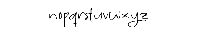 Smiley Romantik Font LOWERCASE