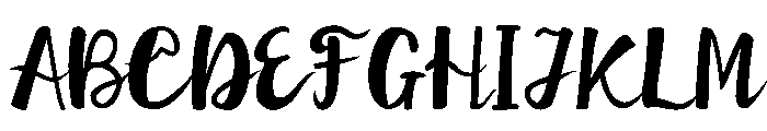 Smiley Simi Font UPPERCASE