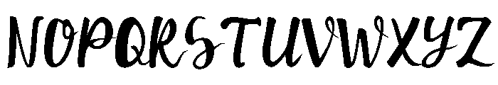 Smiley Simi Font UPPERCASE