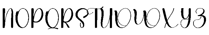 Smiling1 Font UPPERCASE