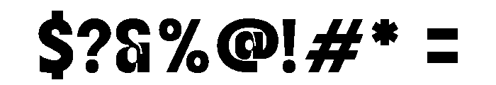 Smirnoft Regular Font OTHER CHARS