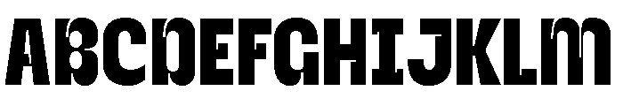 Smirnoft Regular Font UPPERCASE