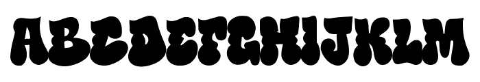 Smoke in the City Font UPPERCASE