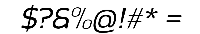 Smoolthan Regular-Italic Font OTHER CHARS