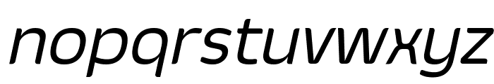 Smoolthan Regular-Italic Font LOWERCASE