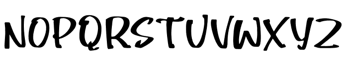 Smooth Font UPPERCASE
