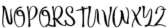 SmoothPerfectly Demo Font UPPERCASE