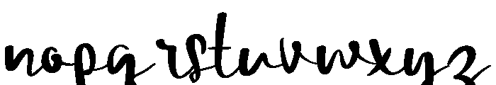 SmoothPerfectly Demo Font LOWERCASE