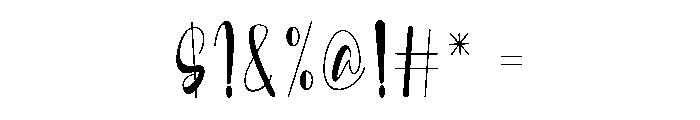 Smoothies Font OTHER CHARS