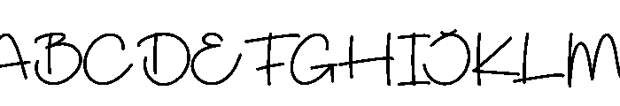 Smoothies2 Font UPPERCASE