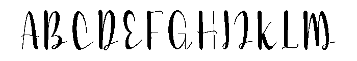 Smoothies Font UPPERCASE