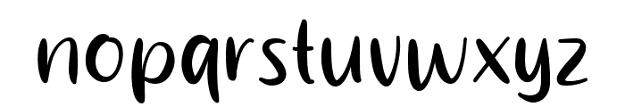 Smoth Melon Font LOWERCASE