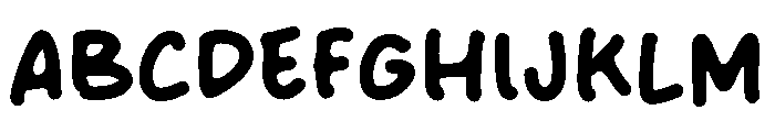 Smothy Cream Font UPPERCASE