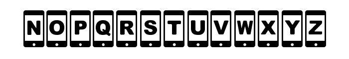 [smartphone] Font LOWERCASE