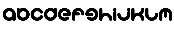 smiley turtle Font LOWERCASE