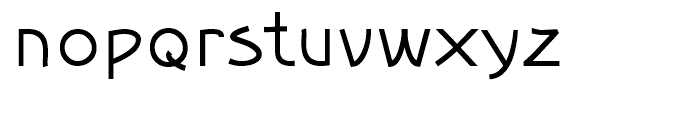 Smooth Buggaloo Streched Bold Font LOWERCASE