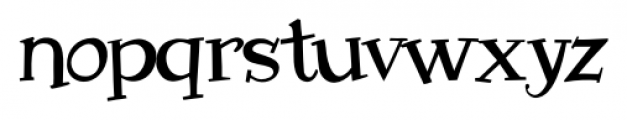 Smoot Serif Font LOWERCASE