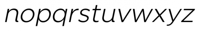 SmytheSans Light Italic Font LOWERCASE