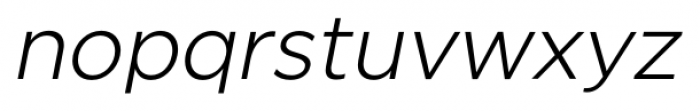 SmytheSans Light Oblique Font LOWERCASE
