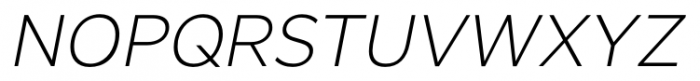 SmytheSans UltraLight Italic Font UPPERCASE