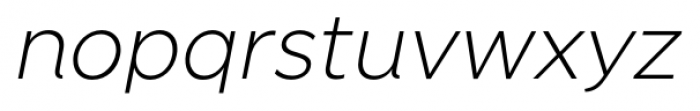 SmytheSans UltraLight Italic Font LOWERCASE