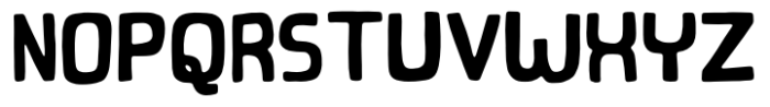 Smartburst Regular Font LOWERCASE